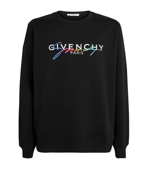 rainbow givenchy|givenchy sweatshirt fleece.